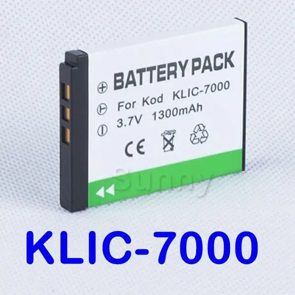 Аккумулятор для цифровой камеры Kodak KLIC 7000 KLIC-7000 EasyShare LS755 Zoom M590 M 590 | Электроника