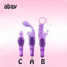 abay Women G-Spot Vibrating Dildo Clitoral Stimulator Vibrator Massager Adult Sex Toy free shipping