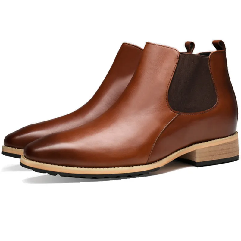 mens tan casual boots