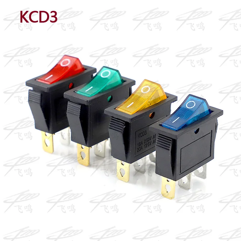 On Off 3Pin клавишный выключатель DPST 15A/20A 250V/125VAC|switch switch|switch 3pinswitch dpst |