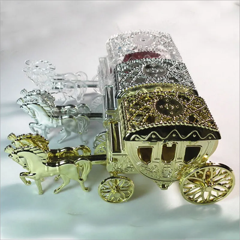 

CFen A's Wedding Party Favors Gifts Candy Box The royal carriage Wedding favor Box For Guest Party Decoration