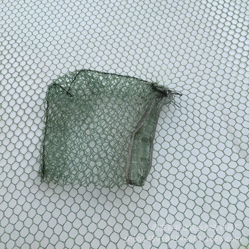 60x60cm 80x80cm 100x100cm Square Fishing Landing Net Trap Network for Catching Shrimp Crab Small Fishes Fishing Tool (7)
