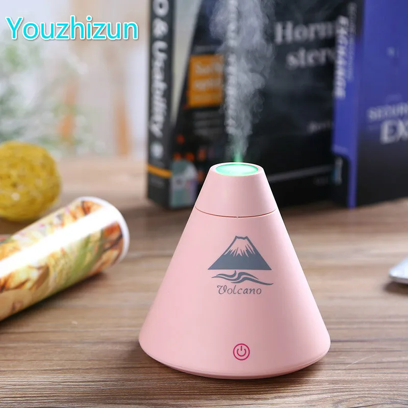 

Youzhizun Portable LED Mini USB Air Humidifier Ultrasonic Diffuser Humidifier for Home Essential Diffuser Mist Maker Fogger