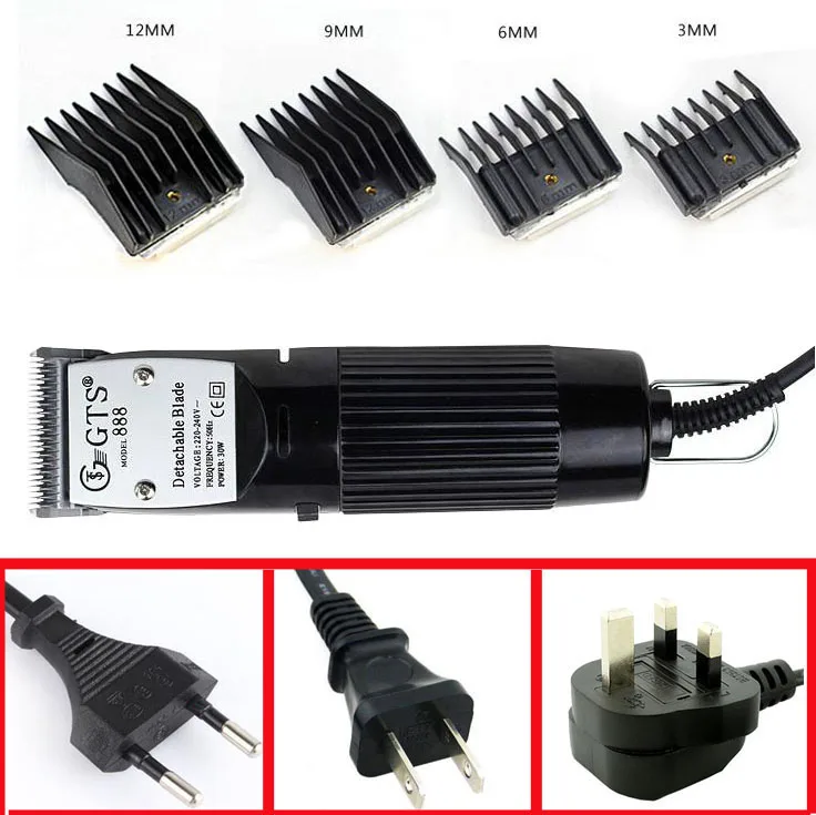 Pet Clipper Pet Hair Clipper Dog Hair Trimmer Animal Clipper Electric Detachable Blade Short Hair Clipper