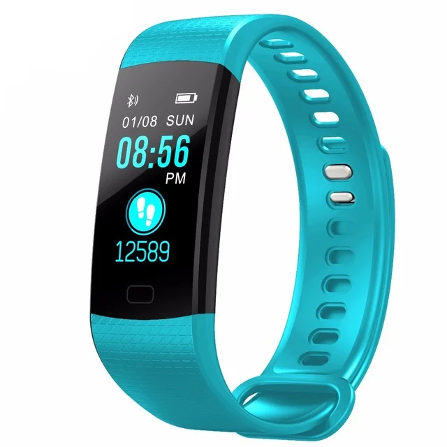 Smart fitness bracelet Y5 Bluetooth health bracelet heart rate blood pressure monitoring pedometer color display smart bracelet