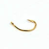 Bimoo 50pcs Golden Fly Tying Hook for Scud Nymph Caddis Midge Shrimp Fly Tying Fish Hooks Size #10 #12 #14 #16 ► Photo 3/5