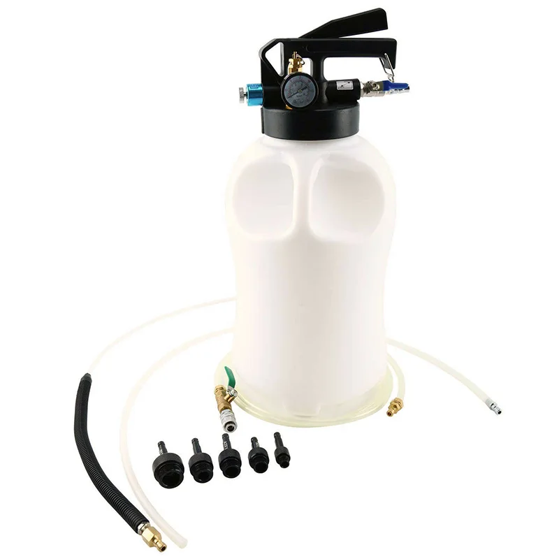 6L 10L пневматический трансмиссионный инструмент для наполнения масла жидкостный экстрактор дозатор запасной насос набор инструментов с адаптером ATF 13 шт
