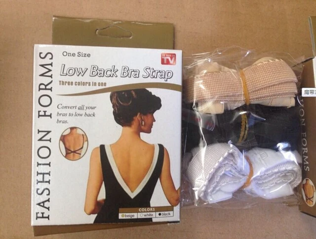 Fashion Forms Low Back Bra Strap Converter - Beige