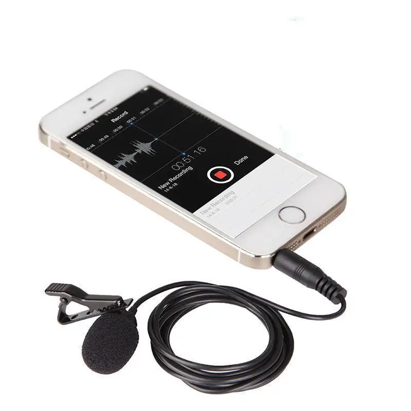 

BY-LM10 Omni-directional lavalier microphone for iPhone for iPod touch and most of Android devices.