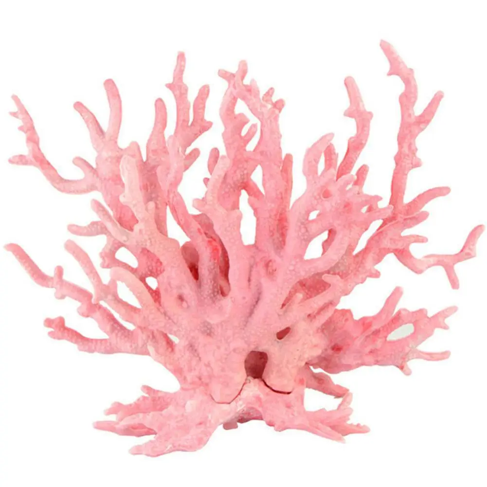 Имитация коралловых искусственных водных растений для украшения аквариума
