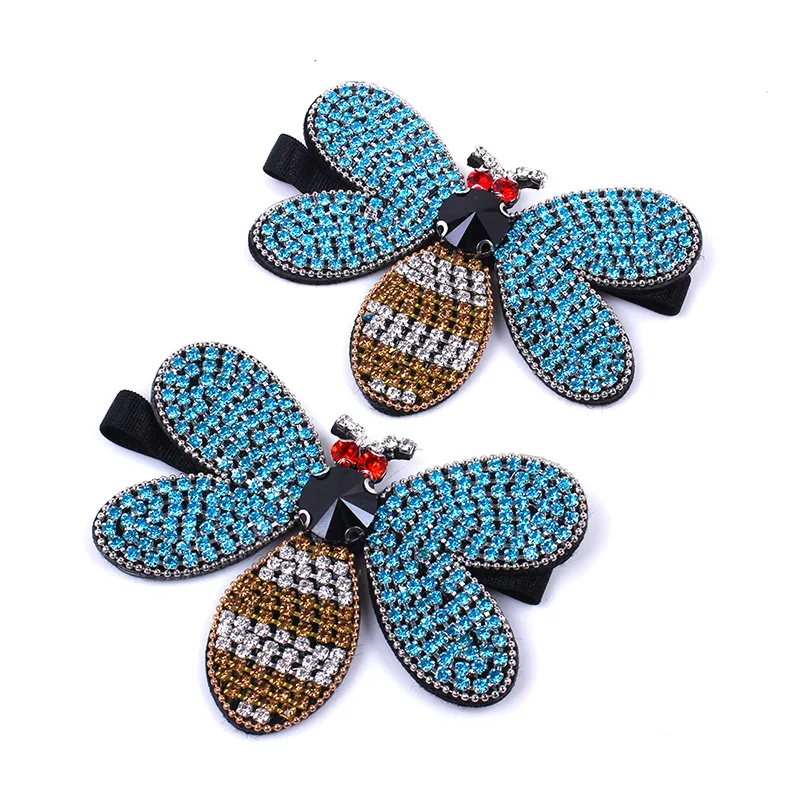 1 пара кристаллов пчелы украшения для обуви Зажимы для обуви на высоком каблуке ручной работы DIY украшения для обуви Свадебная вечеринка обувь аксессуары