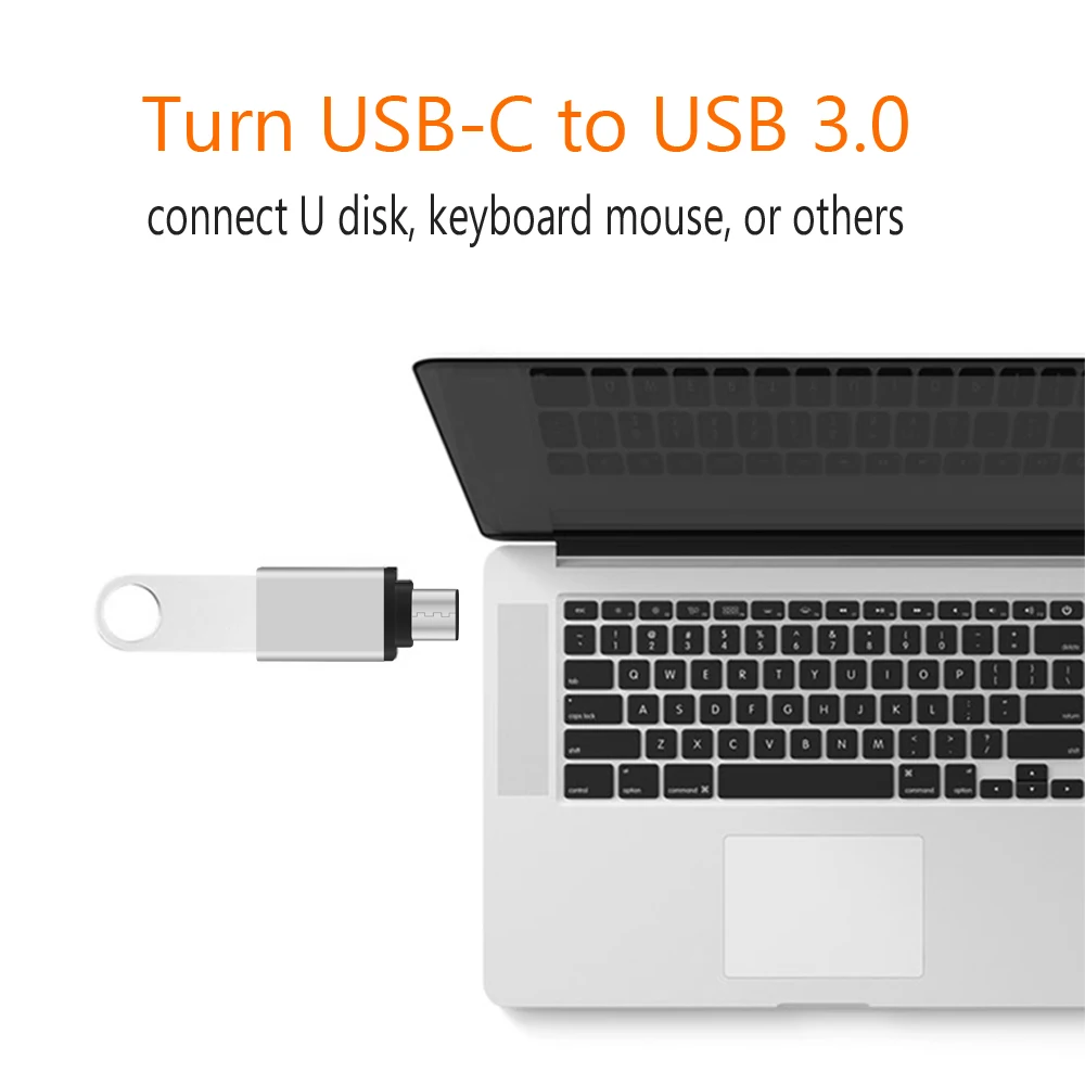 Адаптер Powstro type-C для USB OTG конвертер USB 3,0 для преобразования в type C USB-C адаптер для зарядки и синхронизации для MacBook Pixel Lumia