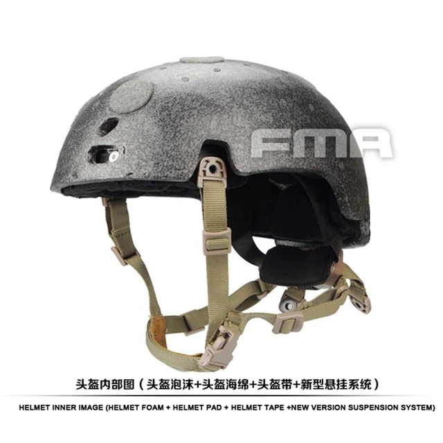 Kevlar Helmet Suspension System