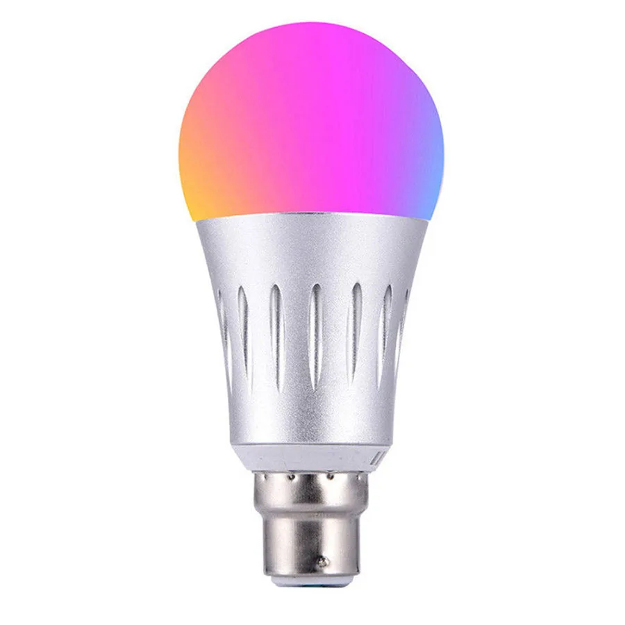 Smart Wifi Led Dimmer Bulb Light 7W B22 E14 E26 E27 RGBW Wireless Wifi Phone Remote Control Ball Bulb Lamp Support Google Home (25)
