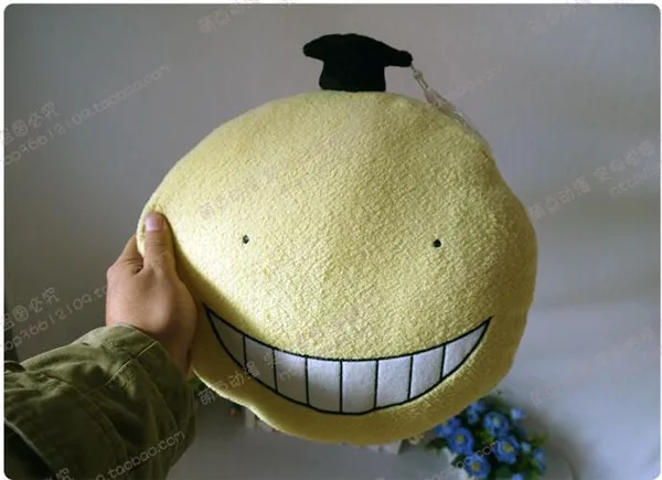 Убийство в классной комнате Косплей плюшевая анимэ кукла Korosensei Подушка Удобная подушка 32 см для подарок