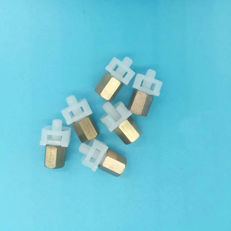 

Eco solvent plotter printer Mutoh 1618 1638 damper connector Roland DX6 DX7 printhead damper adapter connector with O ring 10pc