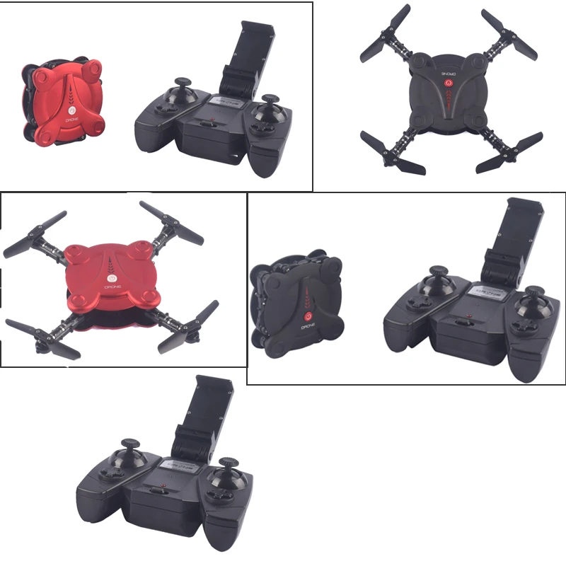 WIFI FPV Карманный складной Дрон с камерой режим удержания высоты RTF | Игрушки и хобби