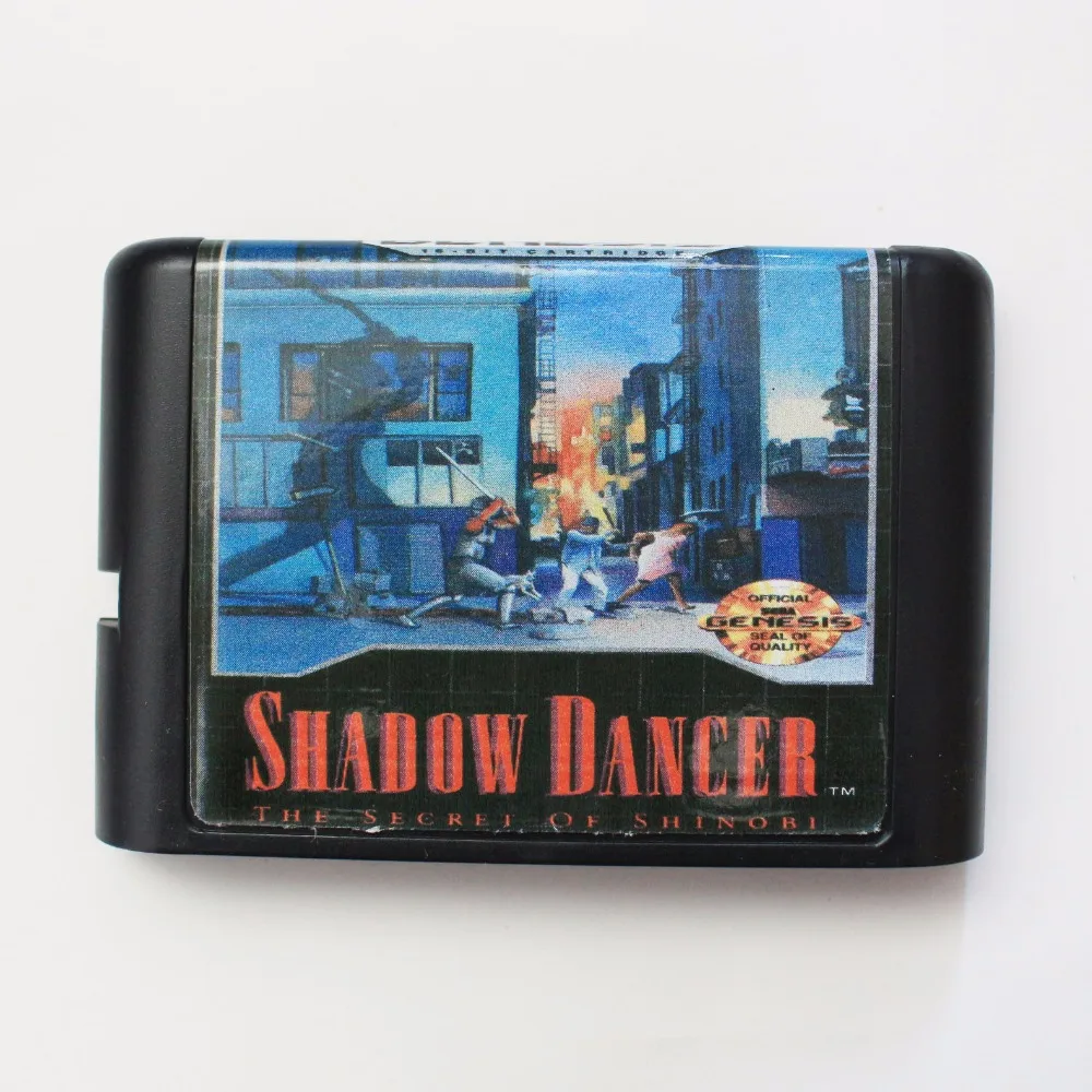 

Shadow Dancer 16 bit MD Game Card For Sega Mega Drive For Genesis