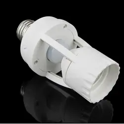 Бесплатная Новый AC 110-240 V 360 градусов 60 W PIR датчик индукционного движения ИК инфракрасный человеческое E27 разъем светодиодные лампочки
