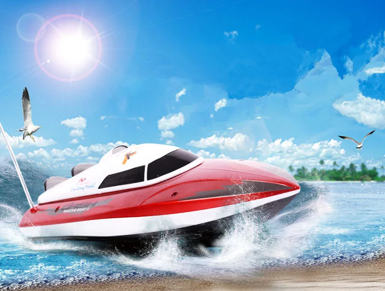 

Free shipping rc boat DH-7009 2.4g 4ch double Motor High Speed racing boat Remote Control speed boat electric toy Gift for chil