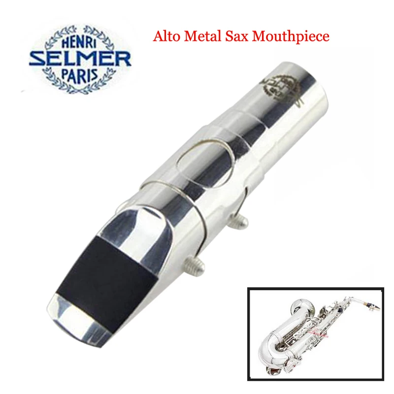 Selmer Silver Metal Eb Alto Saxophone Mouthpiece Size 5 9 Professional