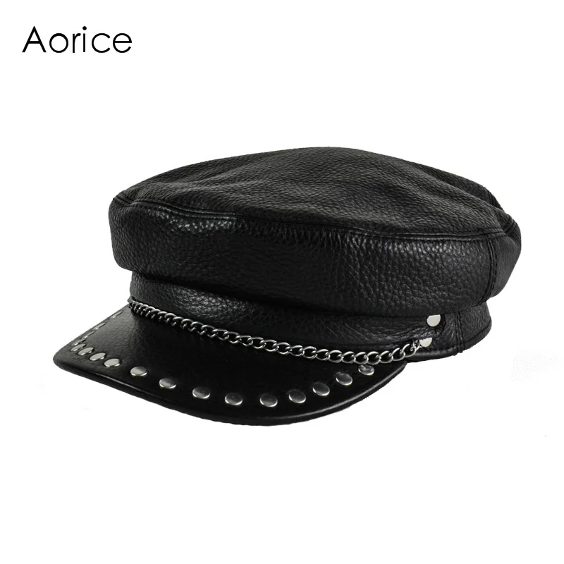 Aorice шапки женские Пояса натуральной кожи шапка женская зимняя Кепки Бейсбол