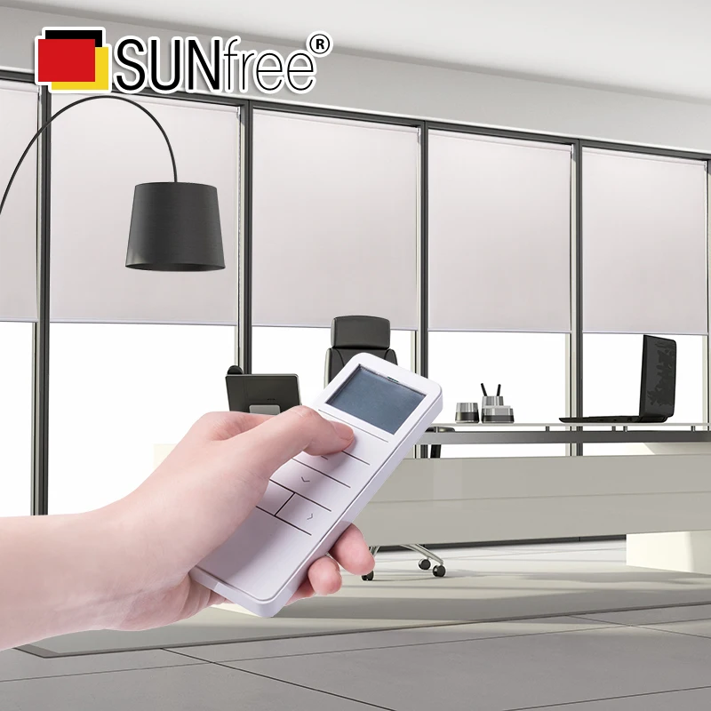 Sunfree высококачественные моторизованные жалюзи с перезаряжаемым мотором