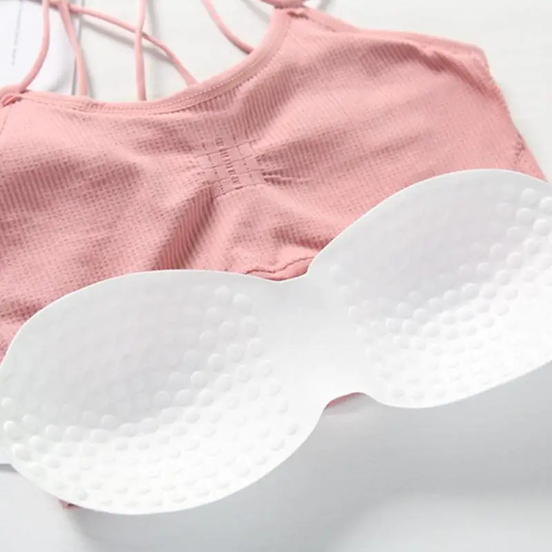 Sporty Style Bandage Design Sexy Bra Women Fashion Push Up Bras Cotton Tube Top Female Lingerie Summer Wrapped Chest #06