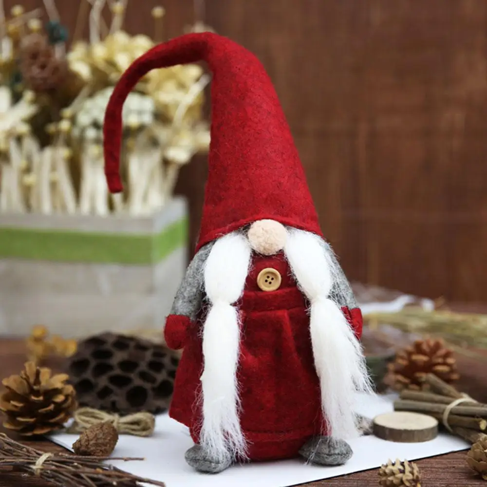 Santa Tomte Gnome шведский Aolvo 17 7 дюйма ручной работы скандинавский гном плюшевые эльф