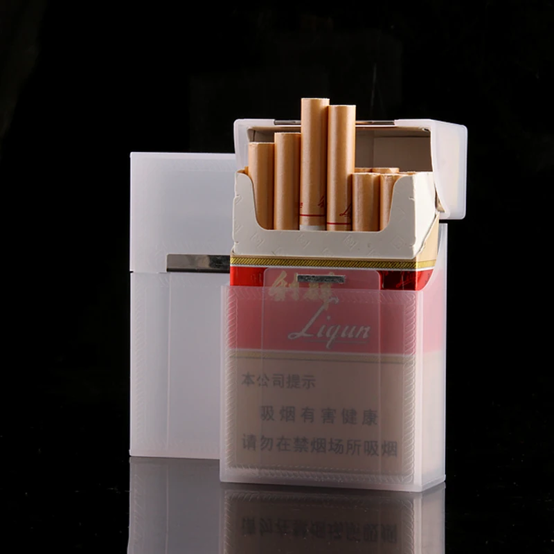 ZN 0188fangai Creative 20pcs Personalized Clamshell Thick Transparent