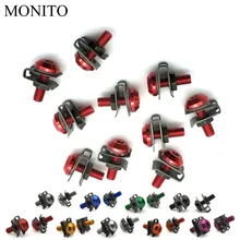 CNC Motorcycle Fairing Screws Custom Moto Body Spring Bolts For HONDA CRF230F XR230 XR250 XR400 CRF 230F XR 250 230 Accessory CNC Motorcycle Fairing Screws Custom Moto Body Spring Bolts For HONDA CRF230F XR230 XR250 XR400 CRF 230F XR 250 230 Accessory