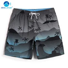 Обшитые мужские шорты Гавайские бермуды сексуальные купальники лайнер эластичный купальный костюм плавки купальник пляжные шорты Сетка