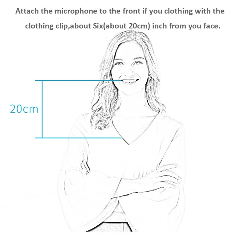 Петличный микрофон с отворотом конденсаторный микрофон всенаправленный Шумоподавление для камеры и телефона