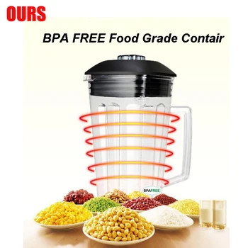 

Blender parts jug jar container with six blades knife