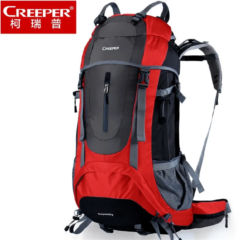 

Hot Sale Waterproof 45l Travel Bags Outdoor Backpacking Mountaineering Hiking Travel Backpack For Men And Women 45L Outdoor Bag