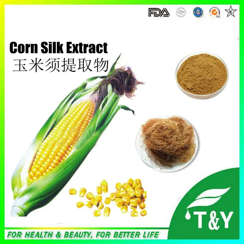 ISO&GMP Corn Silk extract powder with Saponins 300g/lotpowder powder