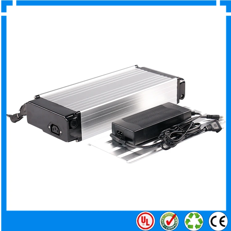 

EU US No tax Rechargeable 36 volt Rear Carrier Battery Packs Lithium ion ebike Batterie 36V 10Ah for Mountain Bikes with charger