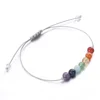 Handmade 6mm Beads Mens Womens 7 Chakra Mixed Stone Healing Chakra Mala Beaded Bracelet ► Photo 1/5