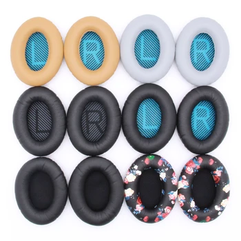 

Replacement Ear Pads Earpads Cushion Cover for Bose QC35 QC25 QC15 QC2 AE2 AE2i AE2w Around-Ear 2 Headphones Headset