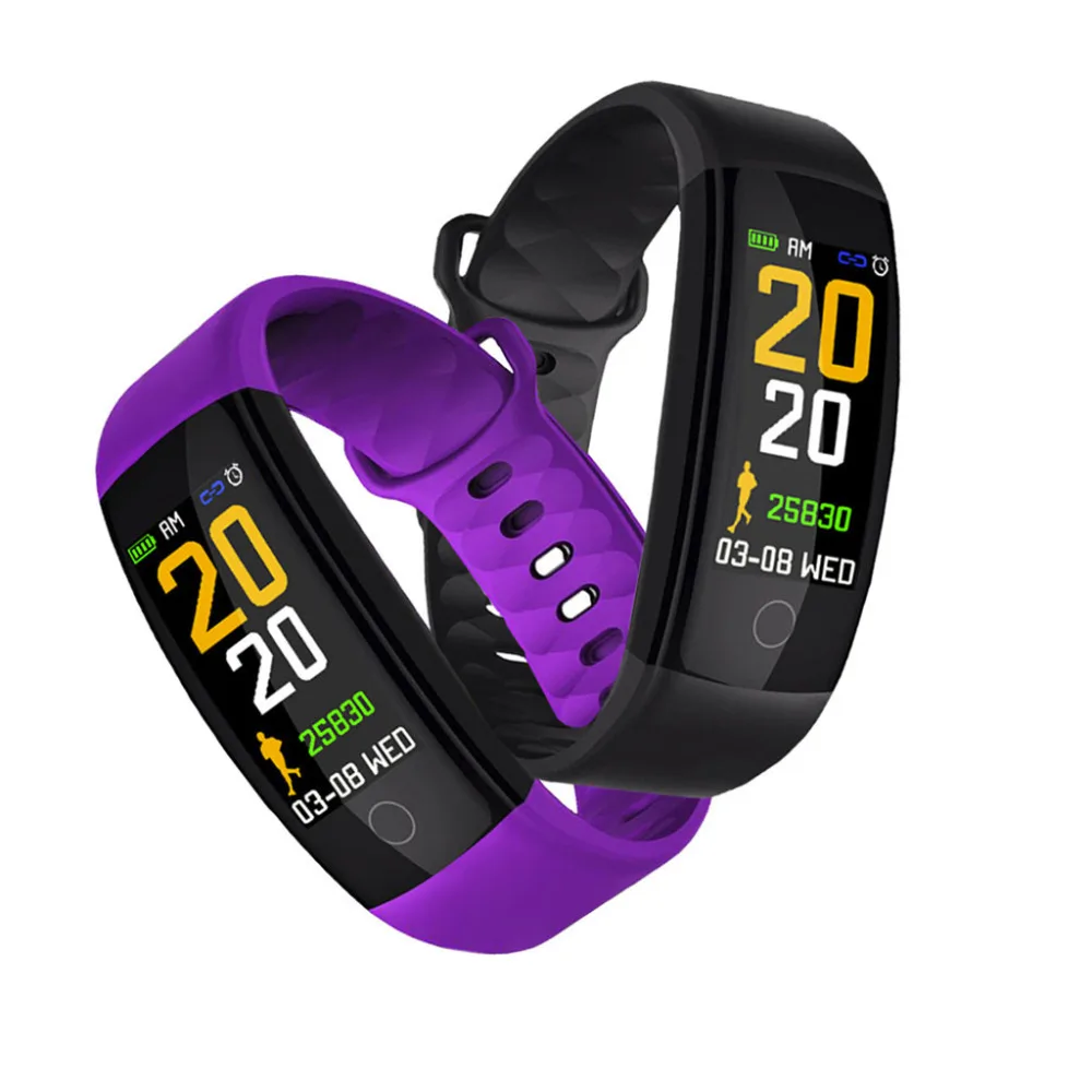 2019 Popular Ergonomic design IP67 Waterproof level Calorie Blood Pressure Exercise Fitness Heart Rate Pedometer Smart Watch