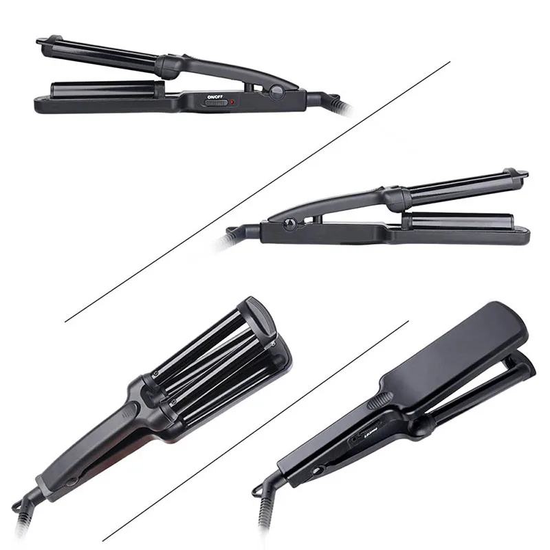 Harga Cepat 3 Barrel Curling Iron Curling Wand Hair Curler DIY S gelombang Ikal Salon Mode Rambut Styler 13mm Untuk Lady Gadis 100 240 V S34 Murah Cepat 3 Barrel Curling Iron Curling Wand Hair Curler DIY S gelombang Ikal Salon Mode Rambut Styler 13mm Untuk Lady Gadis 100 240 V S34
