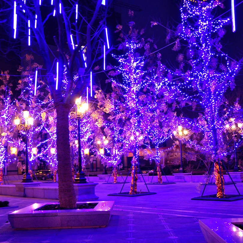 christmas string lights led white