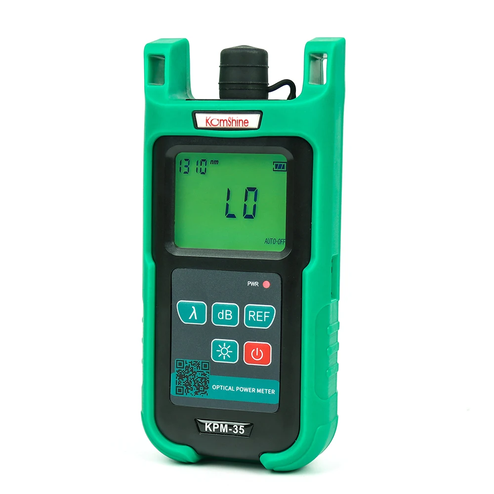 Измеритель мощности оптического волокна Anti proof Rubben Sleeve OPM KomShine KPM 35 FTTH 70 + 3 дБм с