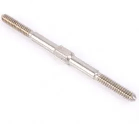 

Stainless Steel Hexagon Push Rod M3*2 inch with U.S System Left & Right Teeth