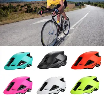 

Fashion Integrally Molded Bicycle Helmet Ultralight Road Mountain Bike Helmet Men & Women Cycling Riding Protected Helmet