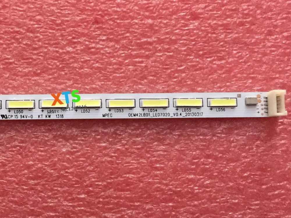 1 шт. светодиодный фонарь для подсветки TCL L42F1590B LVF420CMOT E6 V1 OEM42LB01 _ 7020_V10/V0.4 LVF420C 56 s 528