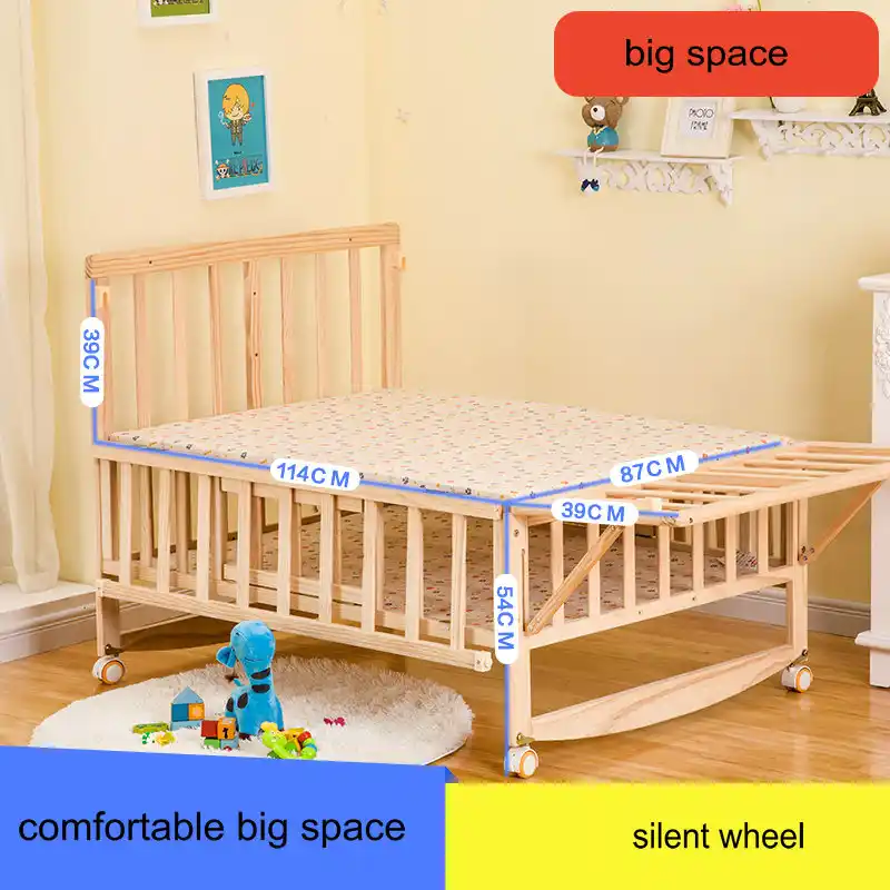 double crib for twins