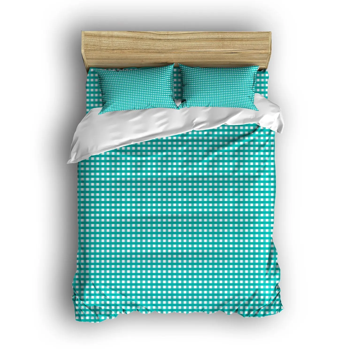 4 Piece Bed Sheets Set Geometric Quatrefoil Design 1 Flat Sheet 1