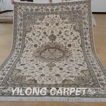 Yilong 6'x9' Восточный вязаный шерстяной коврик ручной работы Изысканные шерстяные коврики с крючками(1400