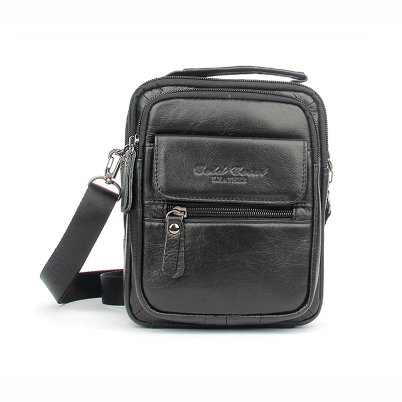

New arrival genuine leather men handbags fashion messenger bags for men crossbody business male shoulder bags with high qualtiy